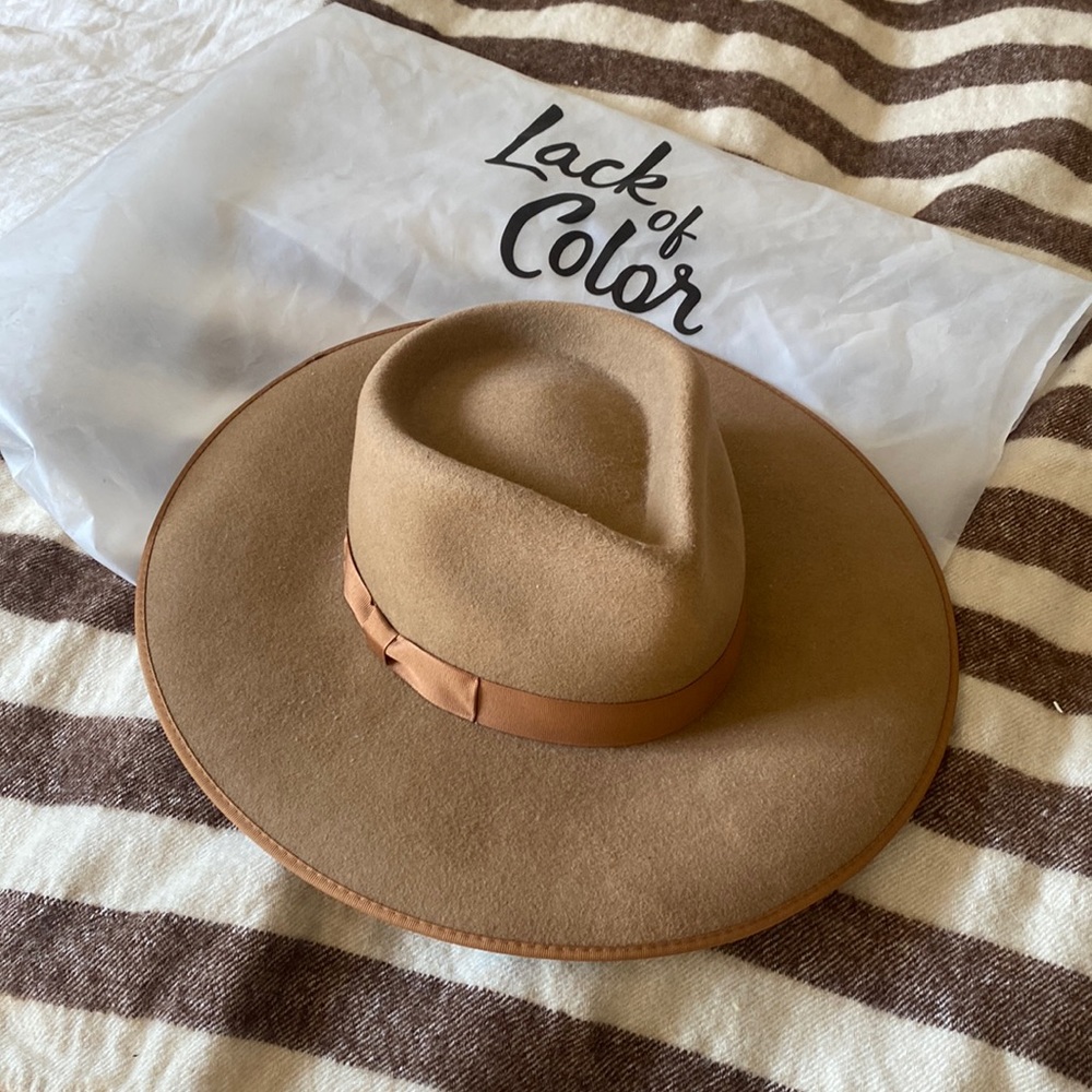 lack of color teak rancher hat